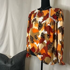 NWT Peyton Puff Sleeve Blouse